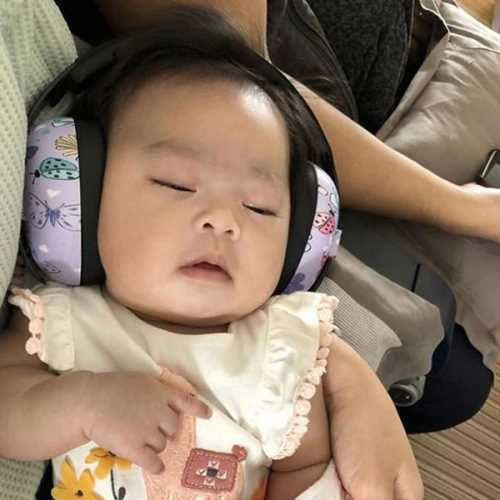 Auriculares Anti Ruido Mariposas Baby de Banz
