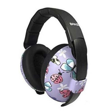 Auriculares Anti Ruido Mariposas Baby de Banz