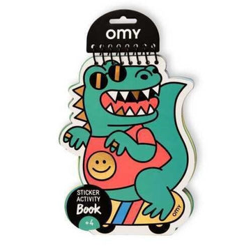 Libro pegatinas Dino Omy