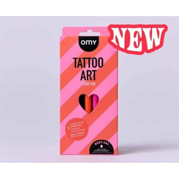 Tattoos temporales I love you Omy