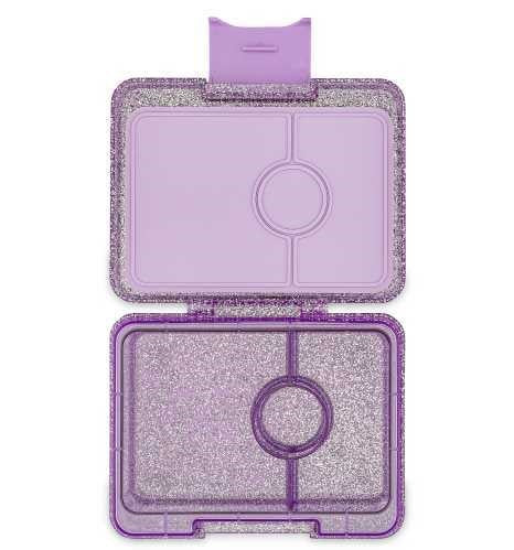 Fiambrera Yumbox Snack 3C Glitter Purple