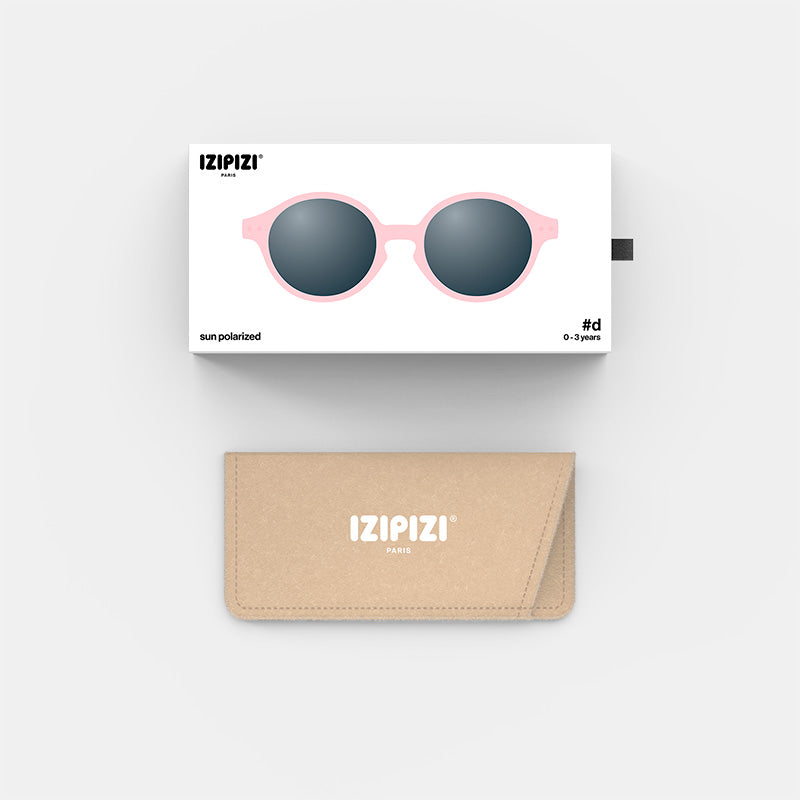 Gafas de Sol Baby #D Pastel Pink (0-3 años) - IZIPIZI