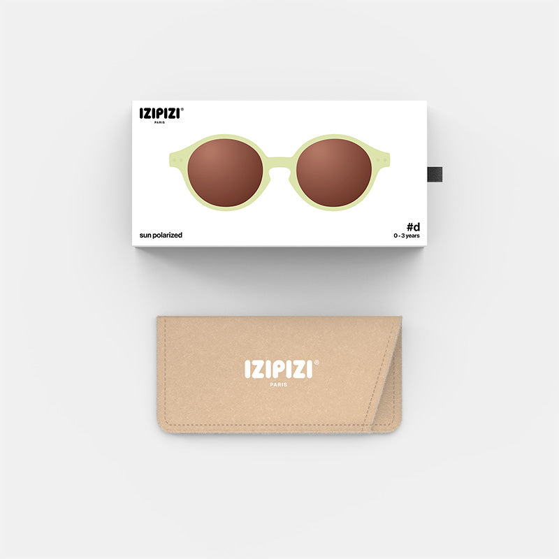 Gafas de Sol Baby #D Amarillo Vanilla (0-3 años) - IZIPIZI