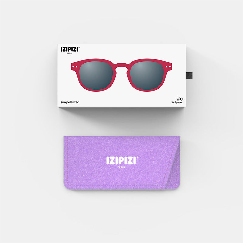 Gafas de Sol Child #C Rojo Cranberry (3-5 años) - IZIPIZI