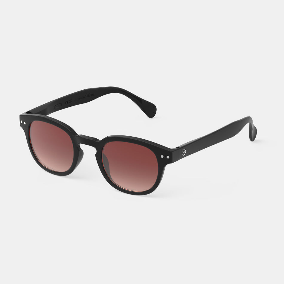 Gafas de Sol Adulto Polarizadas #C Negro Road - IZIPIZI