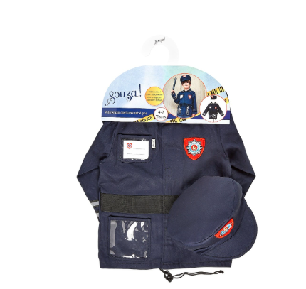 Disfraz Set de Policía 4-7 años de Souza