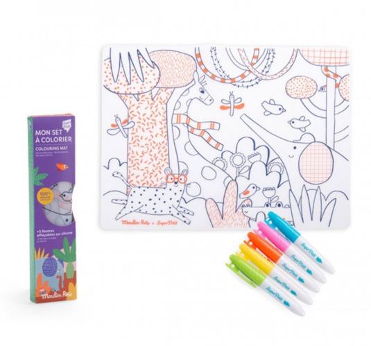 Mantel Silicona + Rotuladores Toupitis