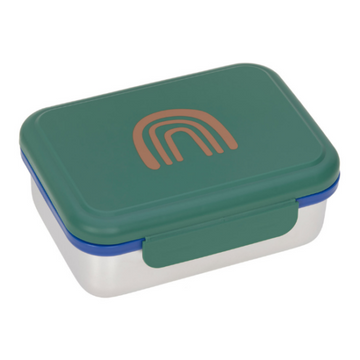 Caja Almuerzo Acero Inoxidable Arcoiris Verde Lässig