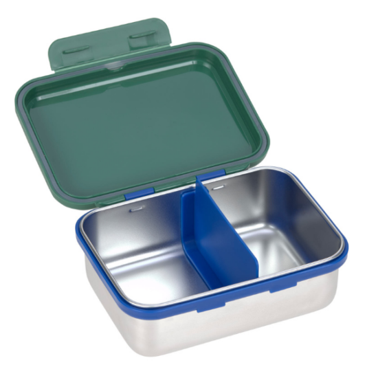 Caja Almuerzo Acero Inoxidable Arcoiris Verde Lässig