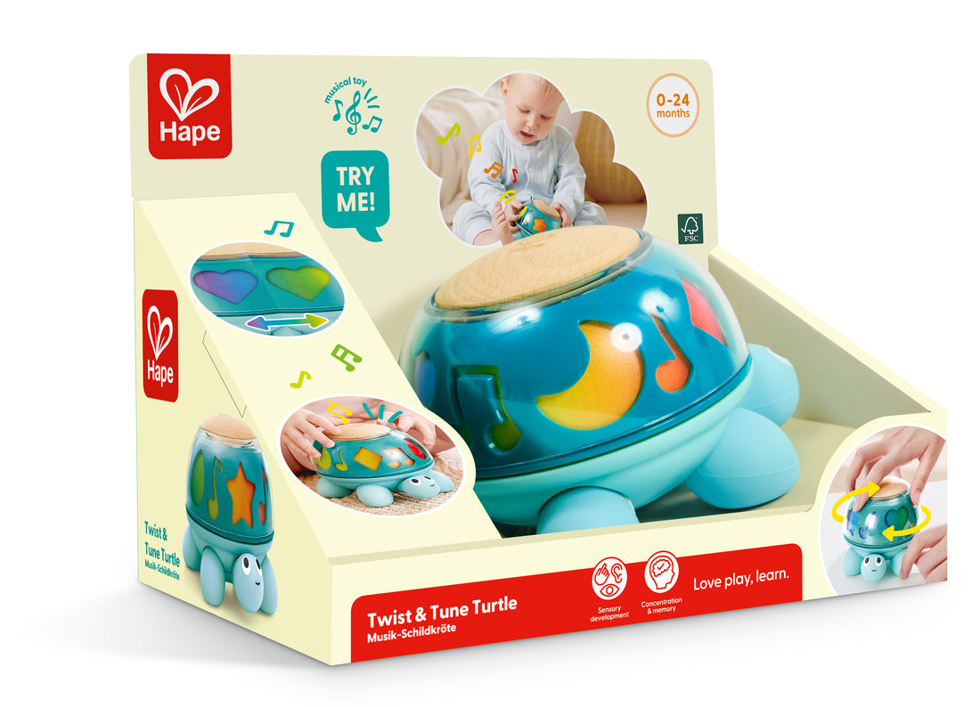 Twist & Tune Turtle Hape