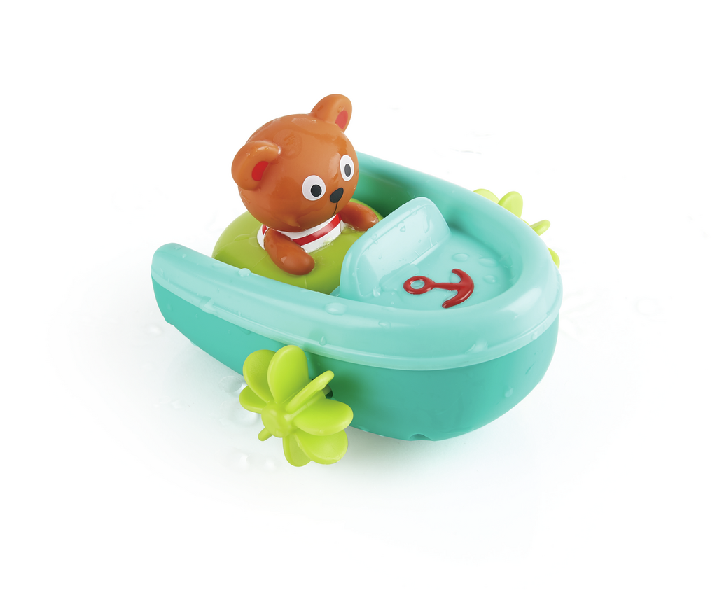 Lancha para la bañera de Hape