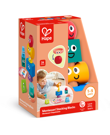 Bloques Apilables Montessori de Hape