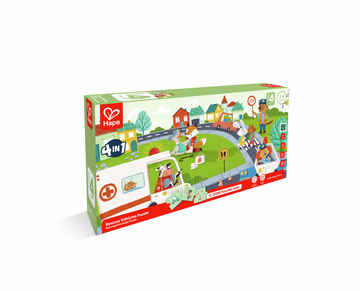 Puzle Vehículos de Rescate de Hape