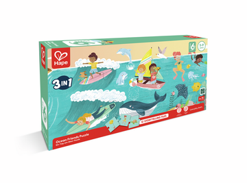 Puzle Amigos del Mar de Hape