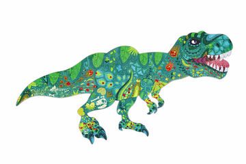 Puzle de Suelo Brillante de Dinosaurios - 200 pzs Hape