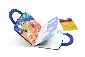 Enchanted Travel Foil Art Kit Hape