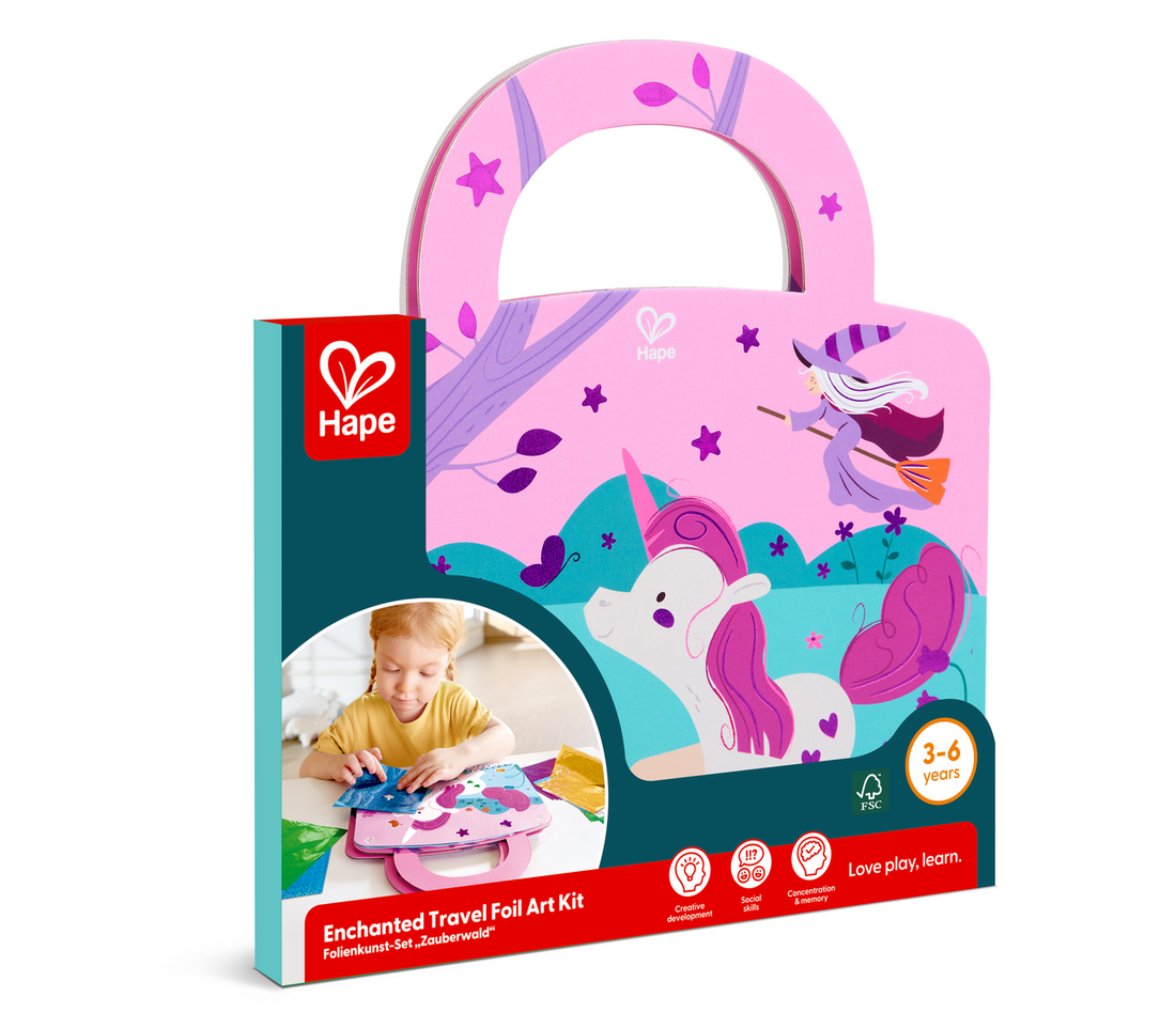 Intergalactic Travel Foil Art Kit Hape