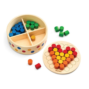 Caja Fichas con patrones Plantoys