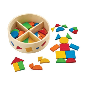 Caja Mosaico Tangram Plantoys