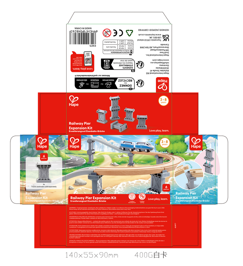 Kit de Ampliación del Muelle Ferroviario de Hape