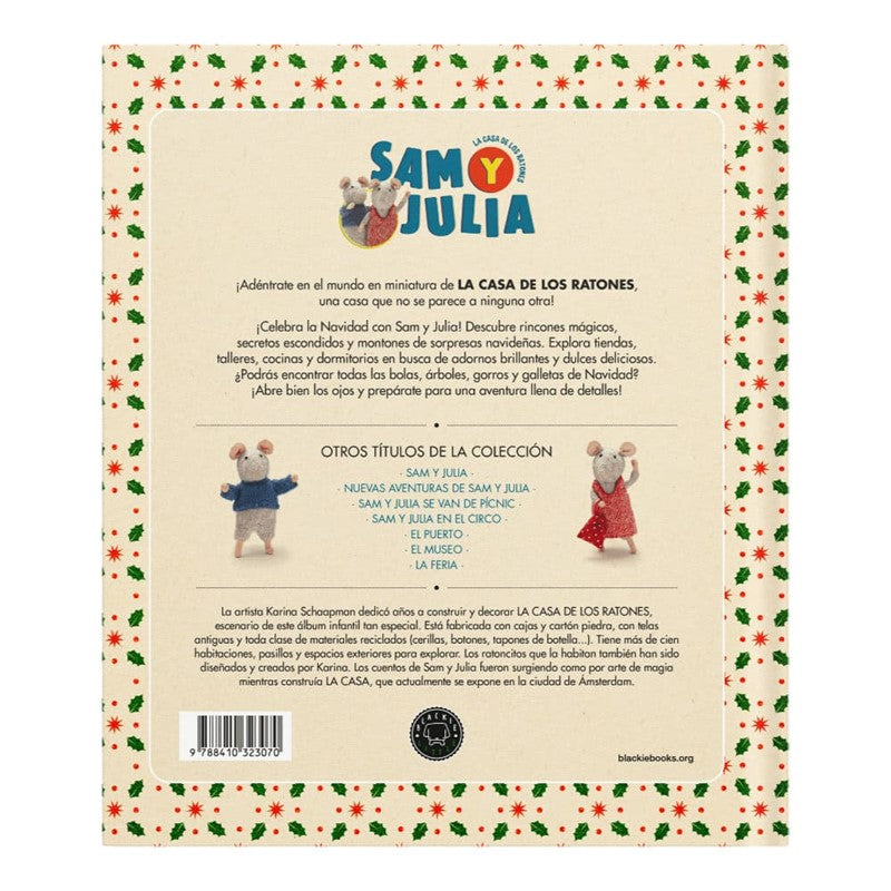 Libro- Busca y Encuentra: Ya es Navidad La casa de los Ratones