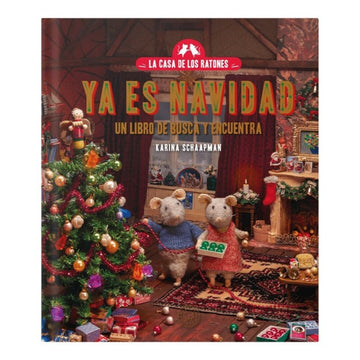 Libro- Busca y Encuentra: Ya es Navidad La casa de los Ratones