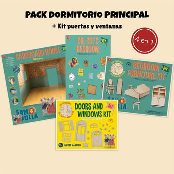 Pack Completo Habitación Dormitorio Principal La Casa de los Ratones