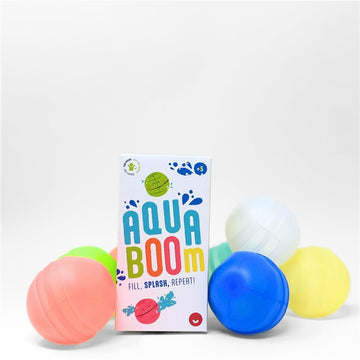 7 Globos de Agua Reutilizables Aqua-Boom