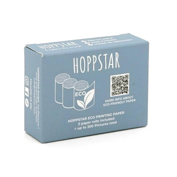 Hoppstar Recarga 3 Rollos Papel Adhesivo Azul Claro