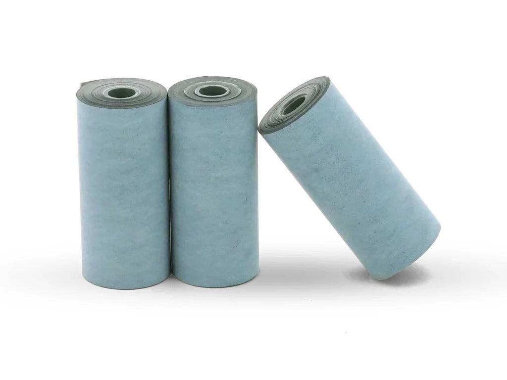 Hoppstar Recarga 3 Rollos Papel Adhesivo Azul Claro