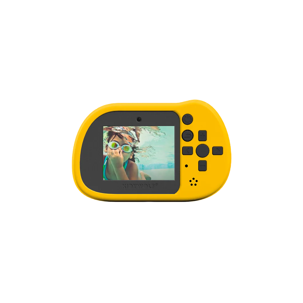 Cámara Fotográfica Sumergible Kidycam Pro Naranja Kidywolf