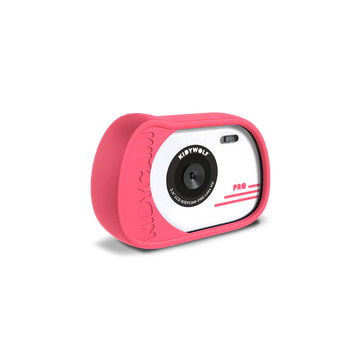 Cámara Fotográfica Sumergible Kidycam Pro Rosa Kidywolf