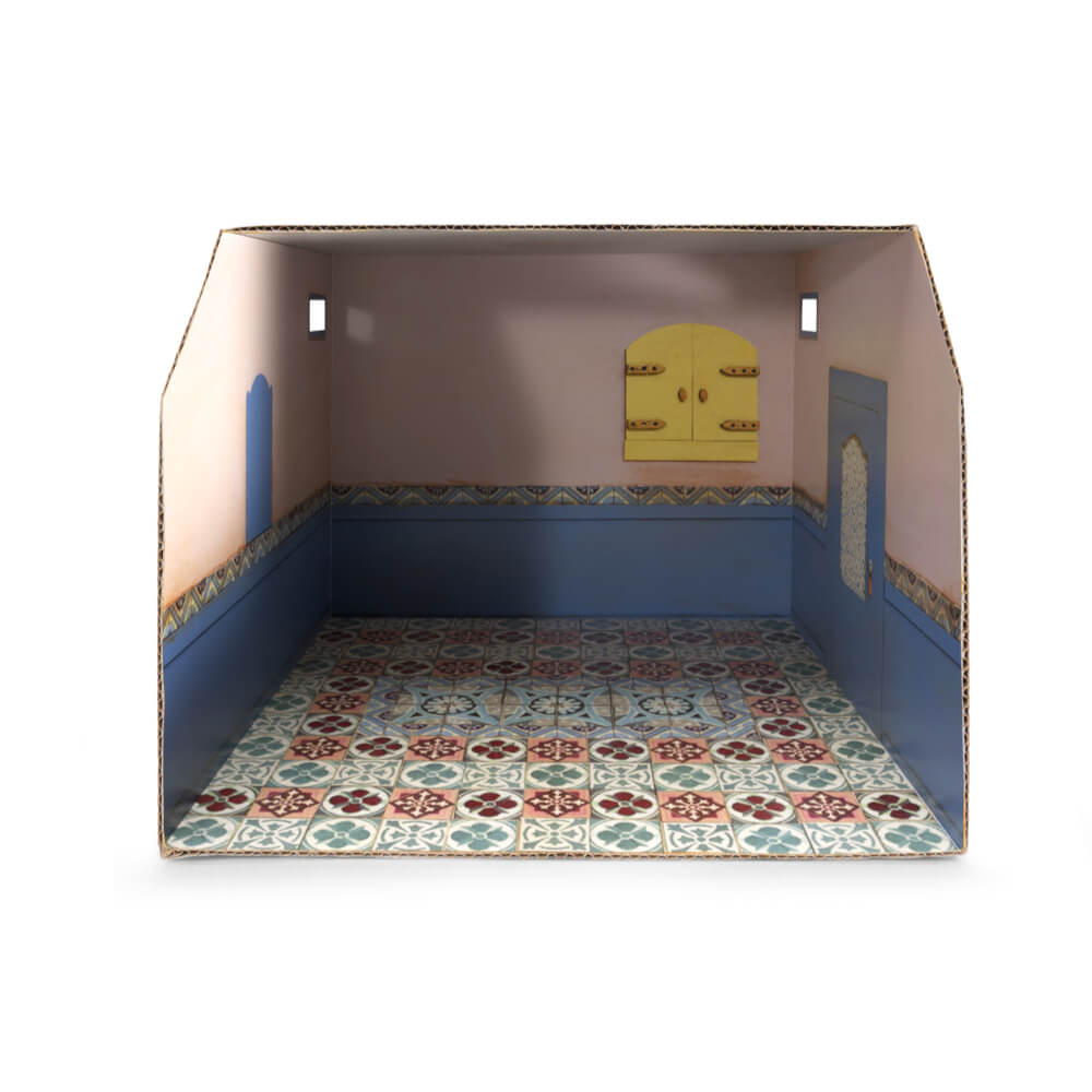 Habitación Cartón: Baño La Casa de los Ratones