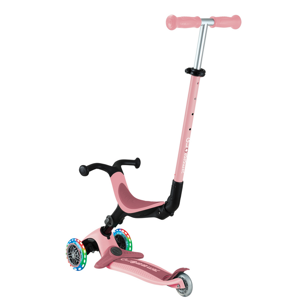 Patinete GO UP Active Lights Rosa Pastel Globber