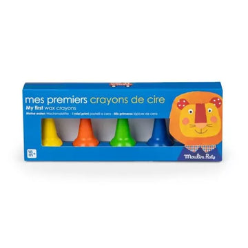 5 Lápices de Cera les Popipop de Moulin Roty