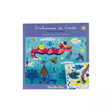 Calcomanías Cométes Filantes De Moulin Roty