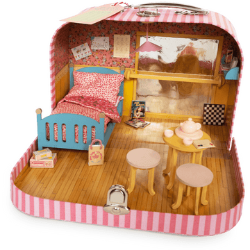 Maletín Habitación Ballet Ella "Mouse Mansion to Go" La Casa de los Ratones
