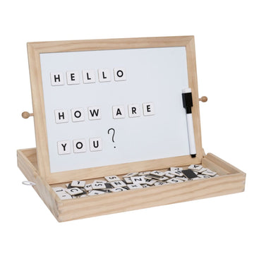 Caja Juega y Aprende Letras y Números Jabadabado