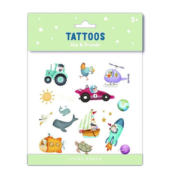Tattoos Jim & Friends Little Dutch