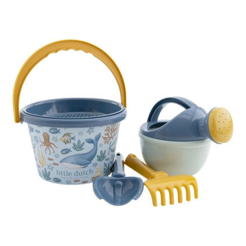 Set Juguetes Playa 5 Piezas Océano Azul Little Dutch