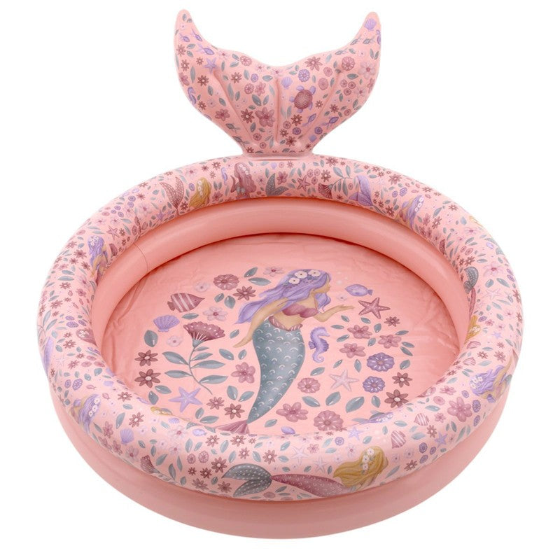 Piscina 80cm Sirena Cola Little Dutch