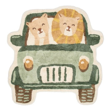 Alfombra Safari Jeep Little Dutch