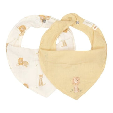 Set 2 Bandanas Safari Leo / Amarillo Little Dutch
