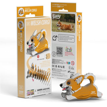 Puzzle 3D Eugy Corgi Galés