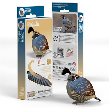 Puzle 3D Eugy Quail