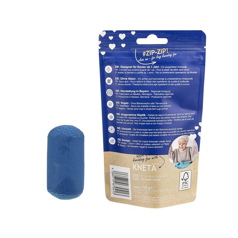 Bolsa Plastilina 100gr Azul Knetä