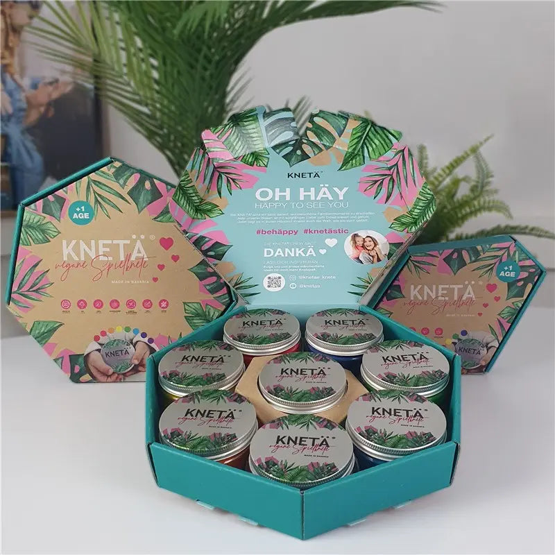 Set de 8 Colores Plastilina de Knetä
