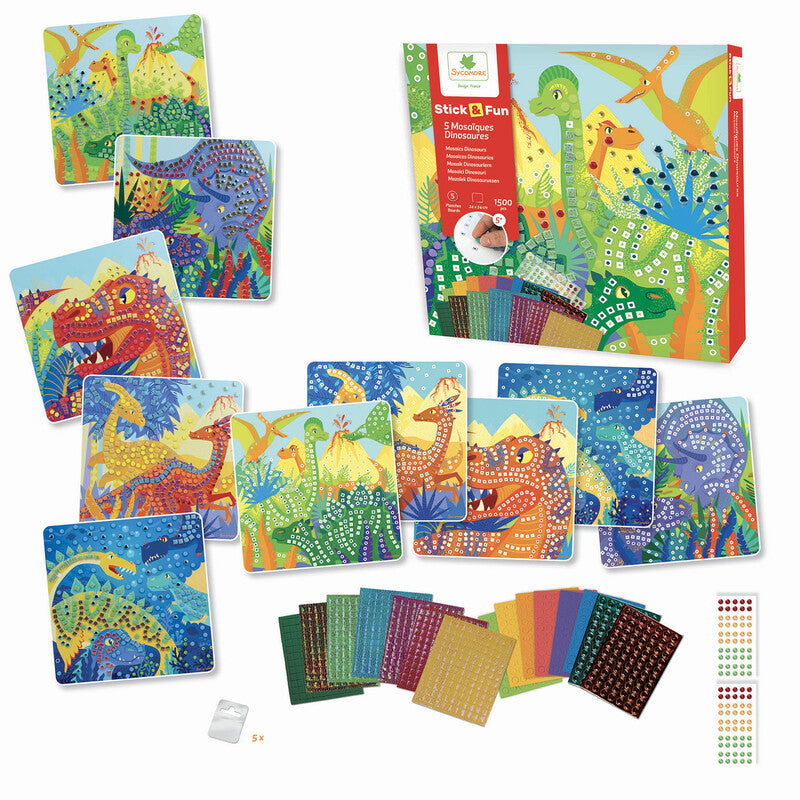 L Mosaics Dinosaurs de Sycomore
