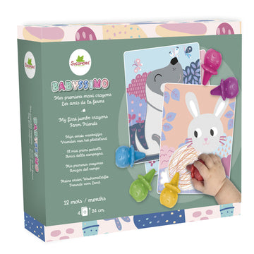 Mis Primeros Crayons - Amigos de la Granja de Sycomore