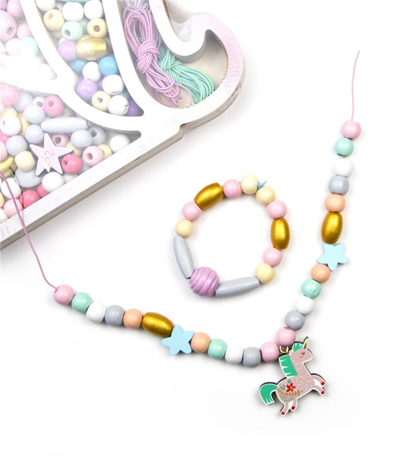 Cuentas de Madera Unicornio de Sycomore - 4y+